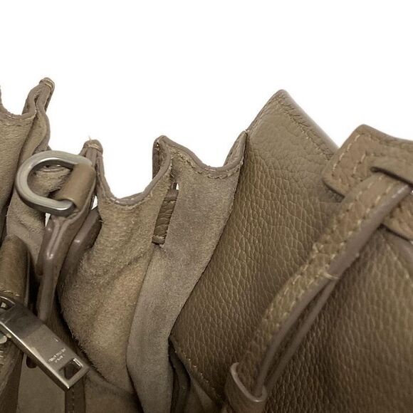 Saint Laurent Paris Tote Bag Sac De Jour Souple 477477 Brown Leather - Picture 16 of 16